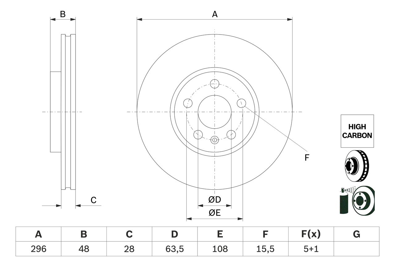 BOSCH 0 986 479 H03 Discofreno