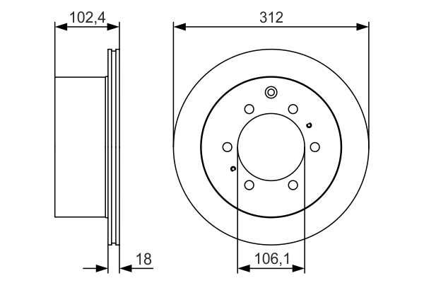 BOSCH 0 986 479 R57 Brzdový...