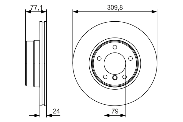 BOSCH 0 986 479 S29 Brake Disc