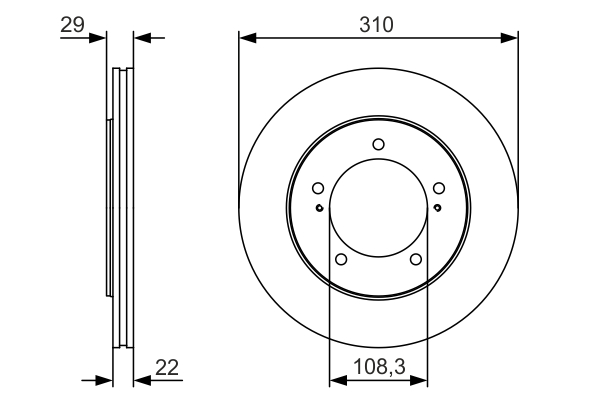 BOSCH 0 986 479 S78 Brake Disc