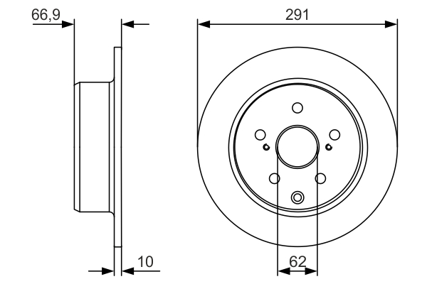 BOSCH 0 986 479 U78 Discofreno