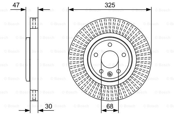 BOSCH 0 986 479 W52 Discofreno-Discofreno-Ricambi Euro