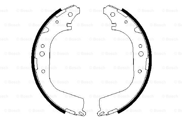 BOSCH 0 986 487 205 Brake...