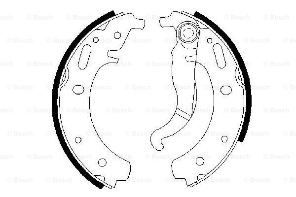 BOSCH 0 986 487 224 Brake...