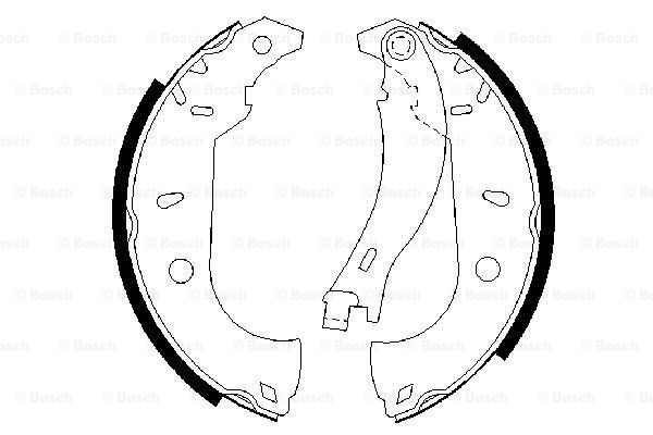 BOSCH 0 986 487 255 Brake...