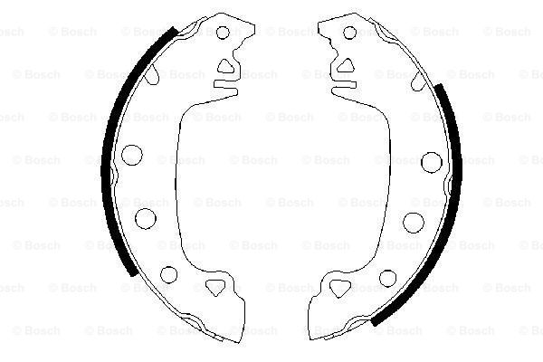 BOSCH 0 986 487 541 Brake...