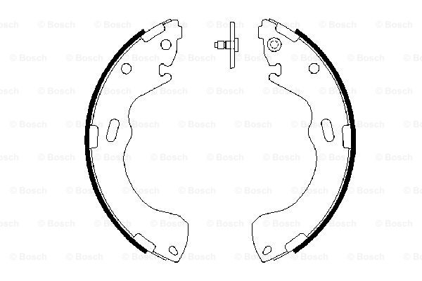 BOSCH 0 986 487 631 Brake...