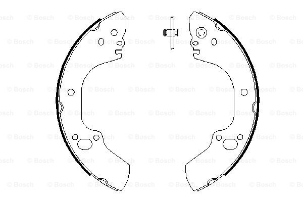 BOSCH 0 986 487 662 Brake...