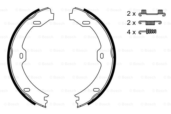 BOSCH 0 986 487 666 Brake...