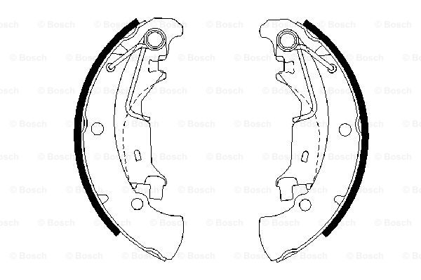 BOSCH 0 986 487 675 Brake...