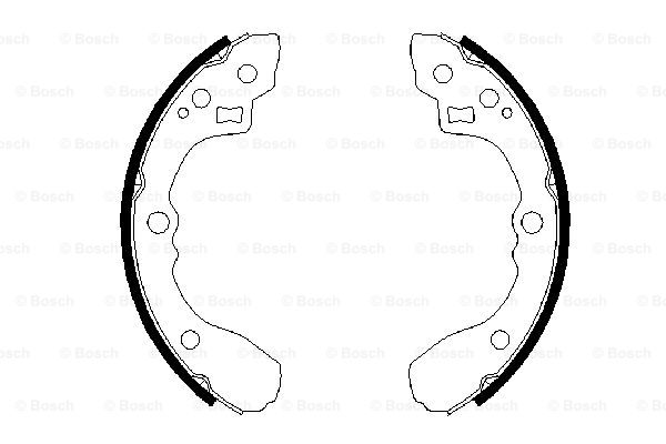 BOSCH 0 986 487 687 Brake...