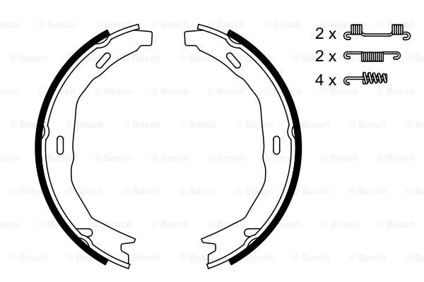 BOSCH 0 986 487 723 Brake...