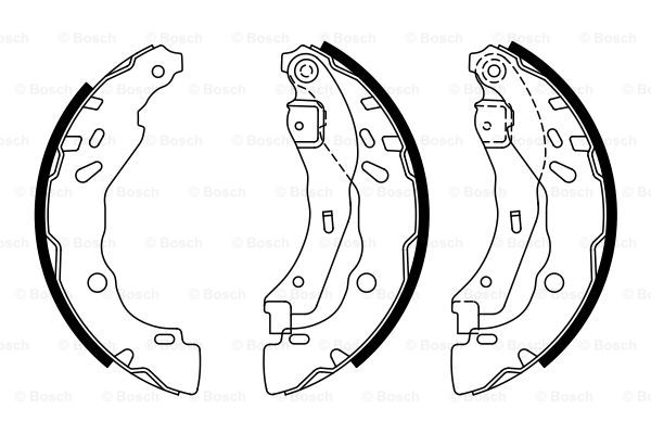 BOSCH 0 986 487 940 Brake...