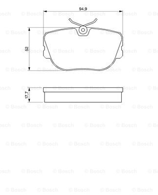 BOSCH 0 986 490 680 Brake...