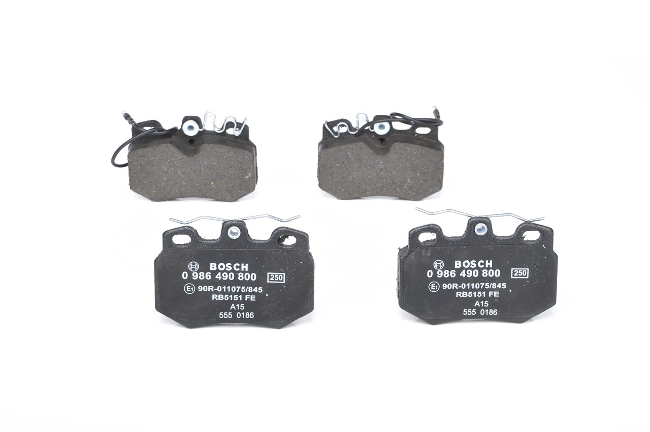 BOSCH 0 986 490 800 Bremsbelagsatz, Scheibenbremse