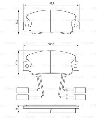 BOSCH 0 986 491 330 Brake...