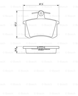 BOSCH 0 986 491 441 Brake...