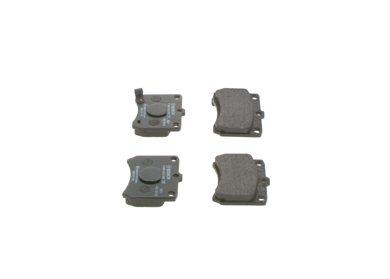 BOSCH 0 986 493 550 Bremsbelagsatz, Scheibenbremse