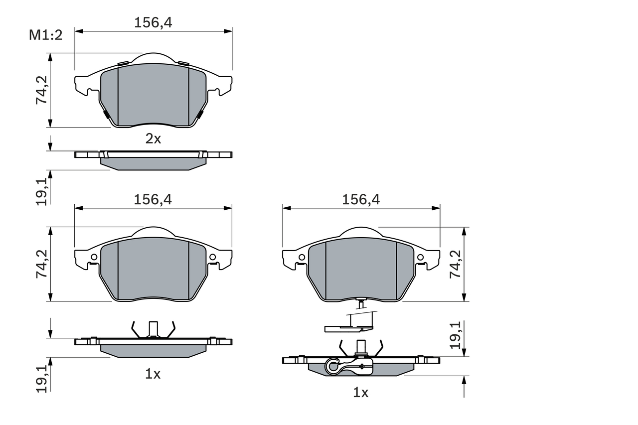 BOSCH 0 986 494 018 set...