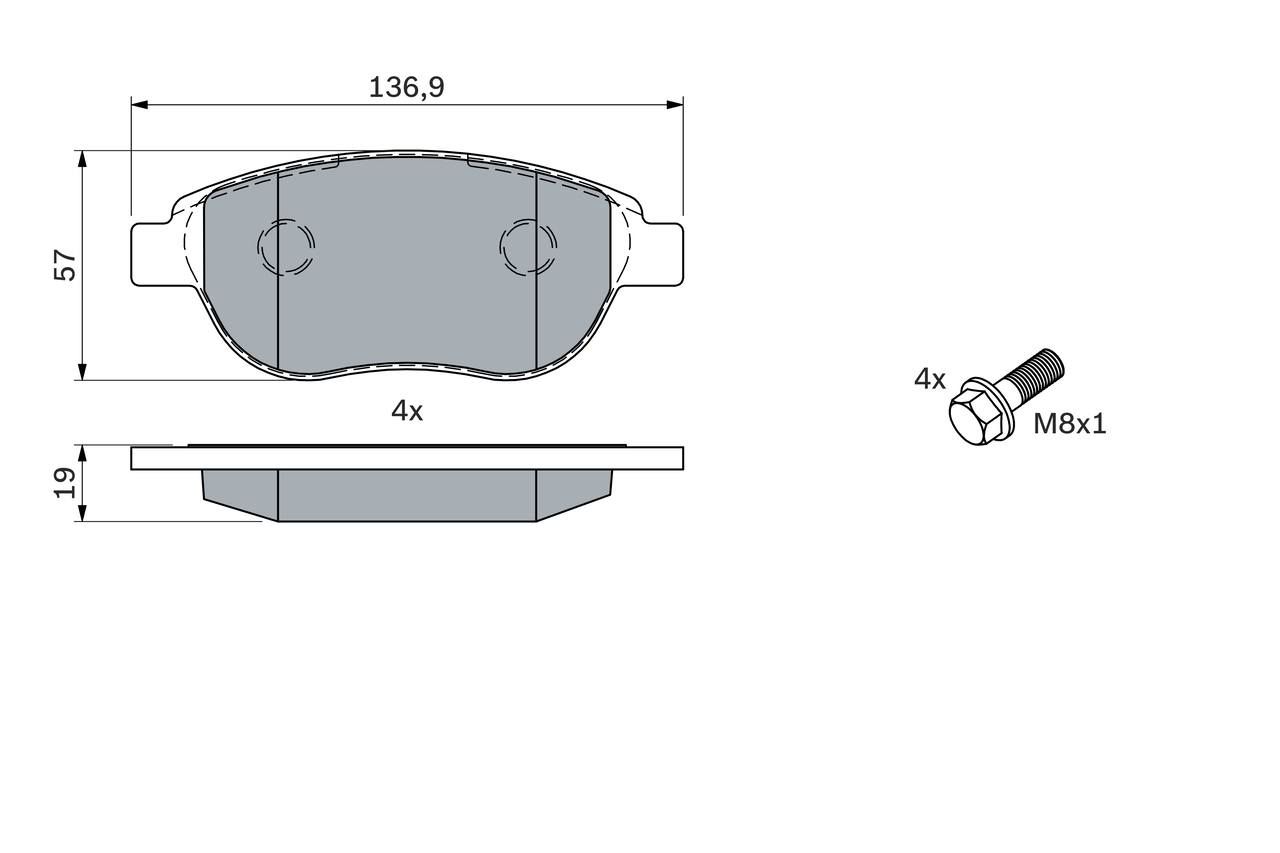 BOSCH 0 986 494 038 Kit...