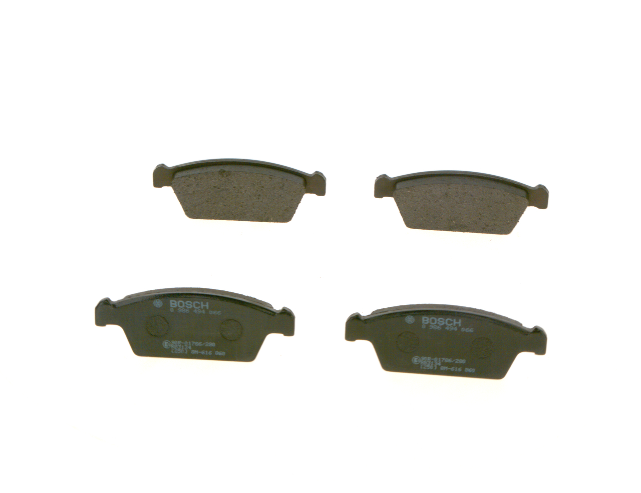 BOSCH 0 986 494 066 Bremsbelagsatz, Scheibenbremse
