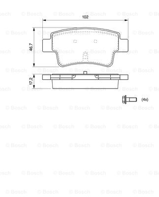 BOSCH 0 986 494 072 Sada...