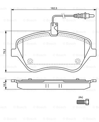 BOSCH 0 986 494 098 Kit...