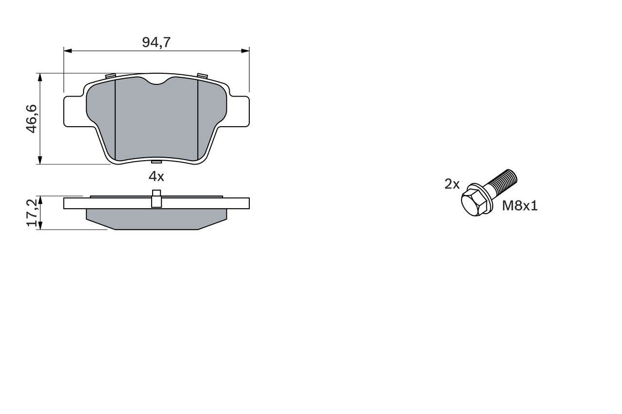 BOSCH 0 986 494 099 Kit...