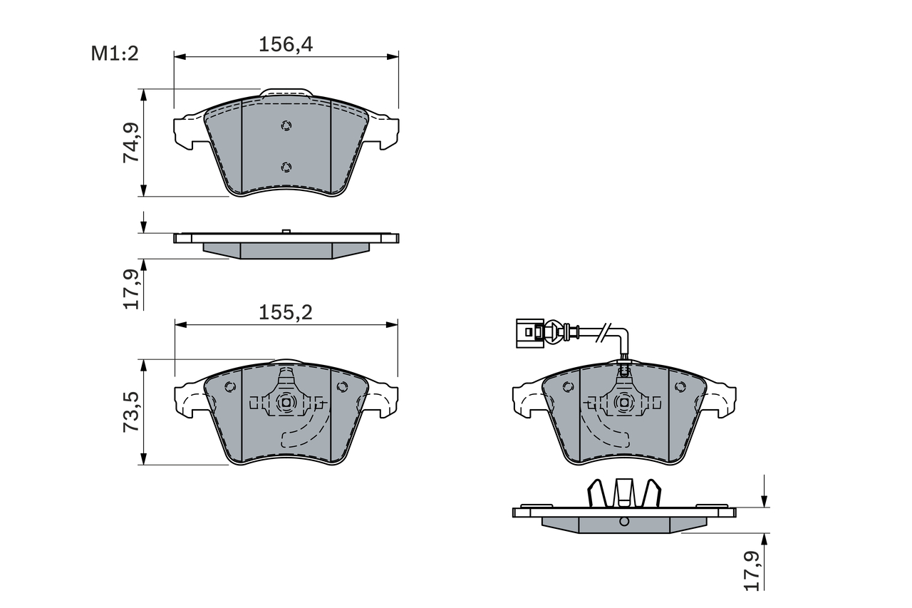 BOSCH 0 986 494 107 Kit...