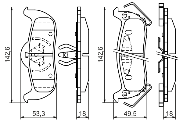 BOSCH 0 986 494 142 Kit...