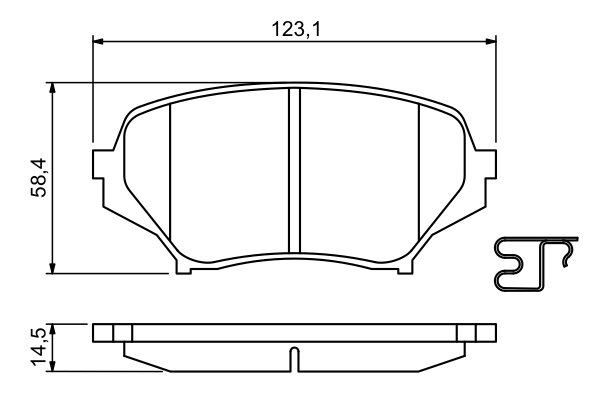BOSCH 0 986 494 188 Σετ...
