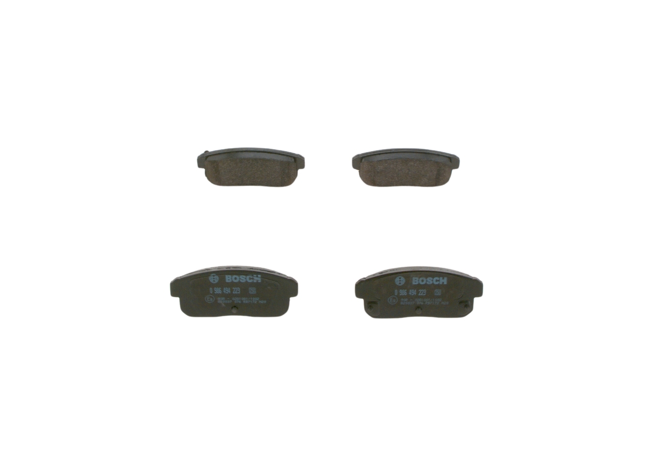 BOSCH 0 986 494 223 Bremsbelagsatz, Scheibenbremse