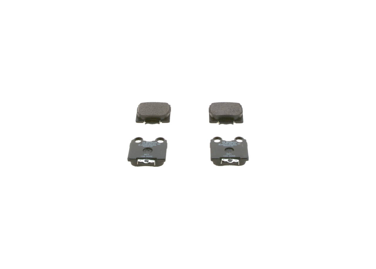 BOSCH 0 986 494 231 Bremsbelagsatz, Scheibenbremse