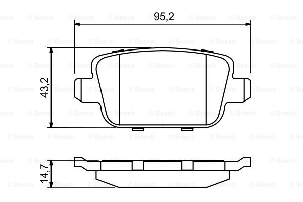 BOSCH 0 986 494 247 set...