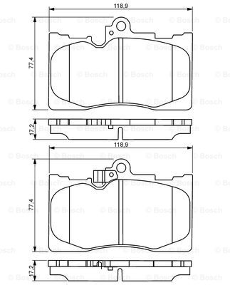 BOSCH 0 986 494 252 Kit...