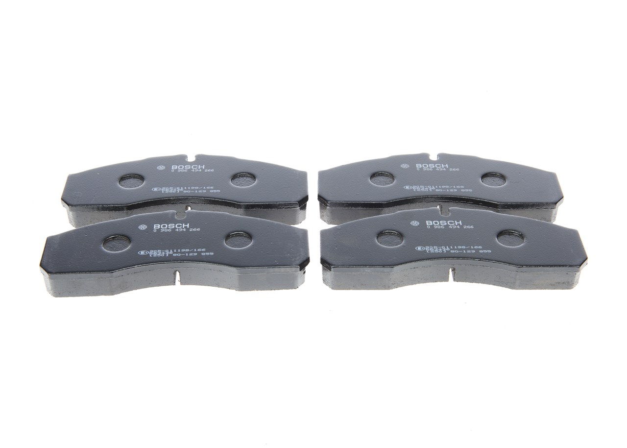 BOSCH 0 986 494 266 Bremsbelagsatz, Scheibenbremse