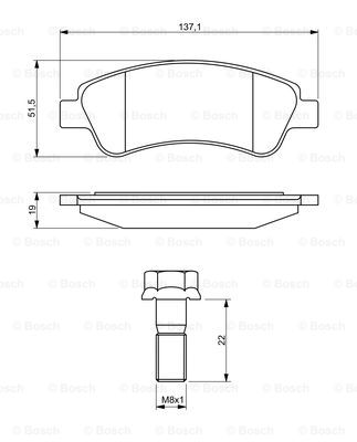 BOSCH 0 986 494 270 Kit...