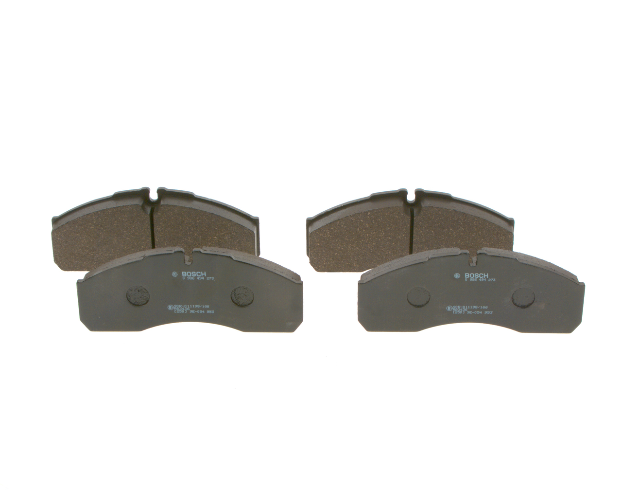 BOSCH 0 986 494 273 Bremsbelagsatz, Scheibenbremse