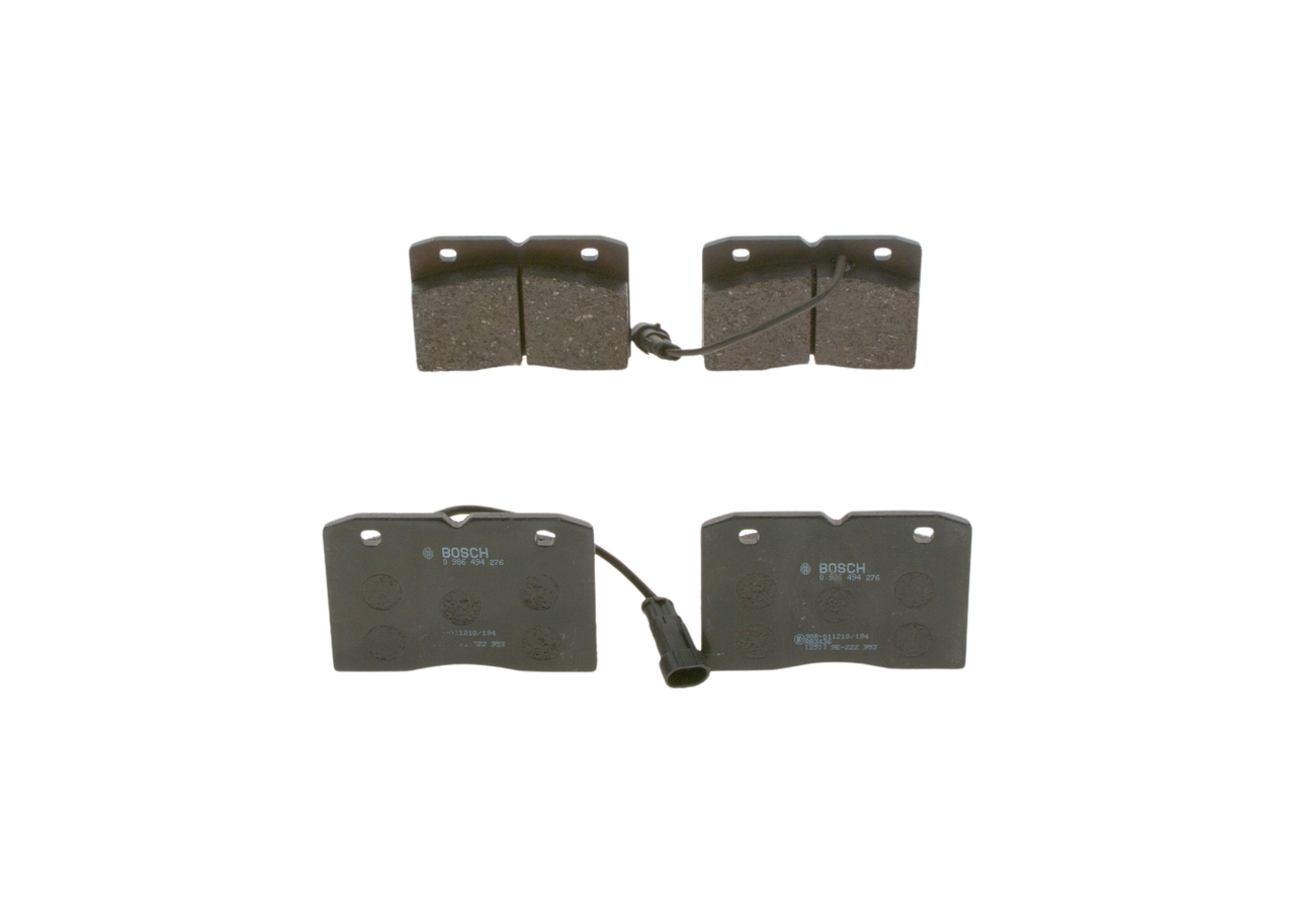 BOSCH 0 986 494 276 Bremsbelagsatz, Scheibenbremse