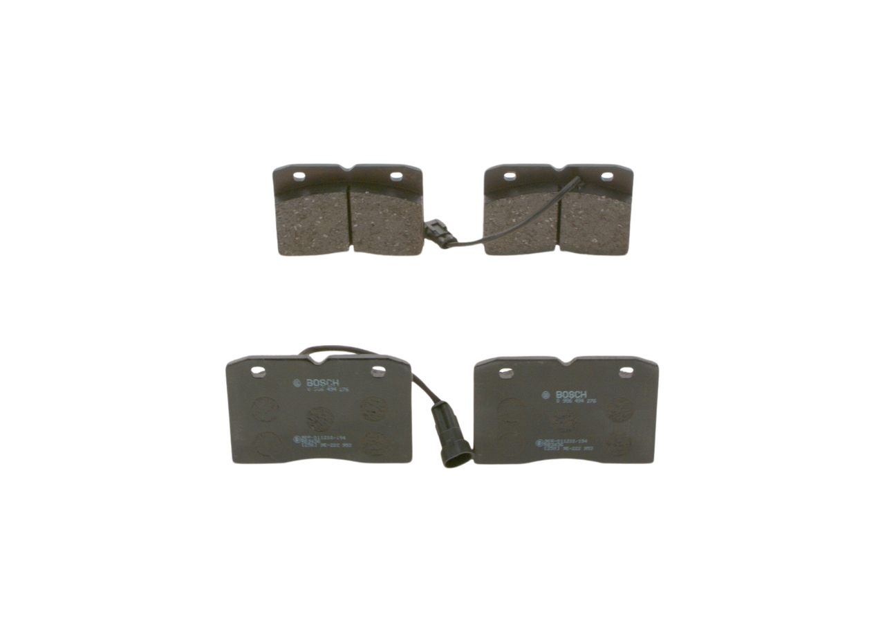 BOSCH 0 986 494 276 Bremsbelagsatz, Scheibenbremse