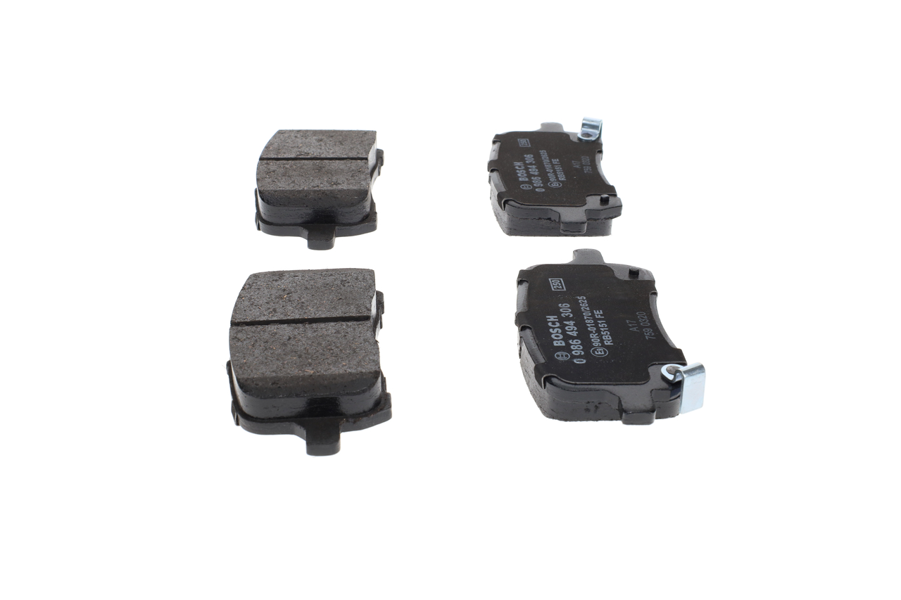 BOSCH 0 986 494 306 Bremsbelagsatz, Scheibenbremse
