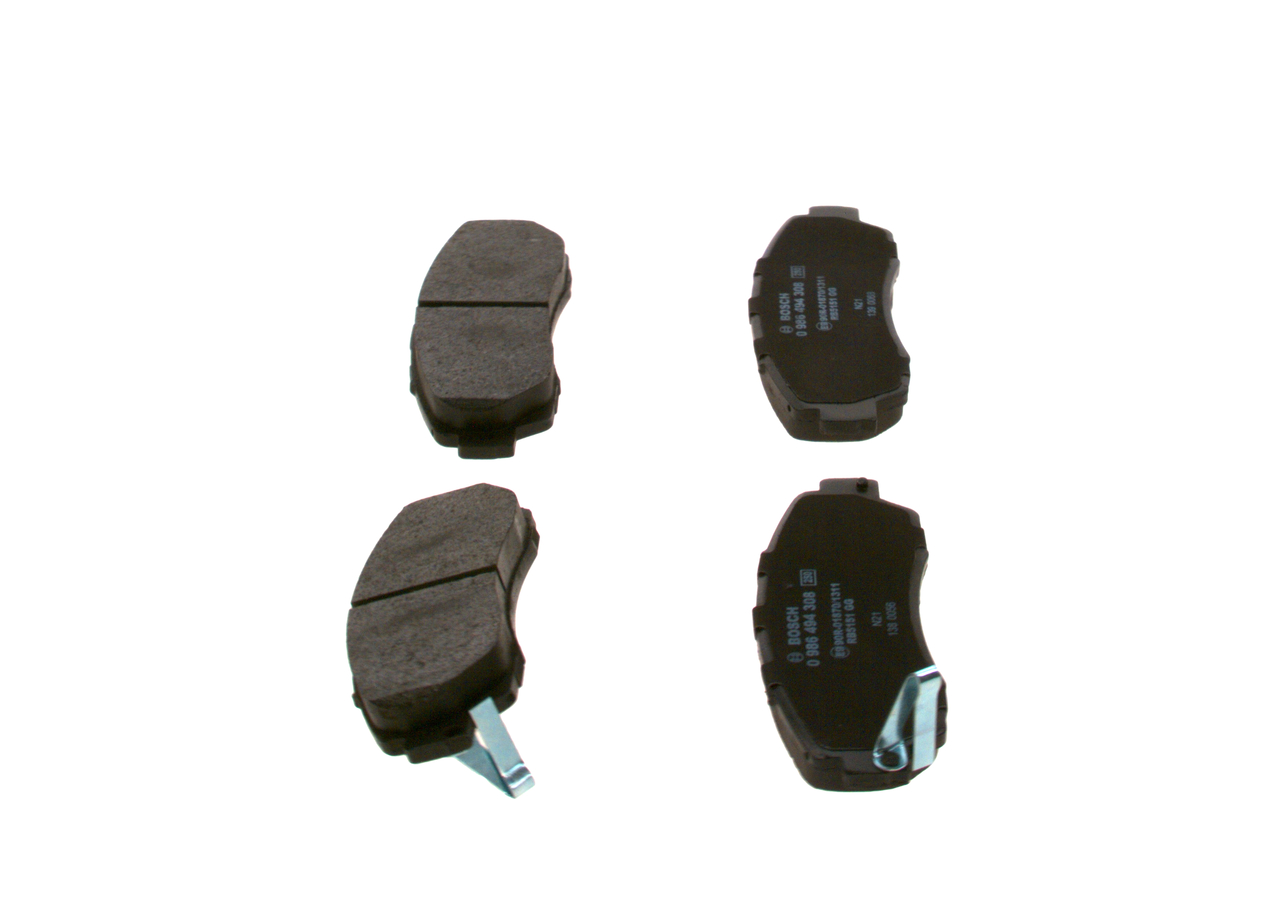 BOSCH 0 986 494 308 Bremsbelagsatz, Scheibenbremse