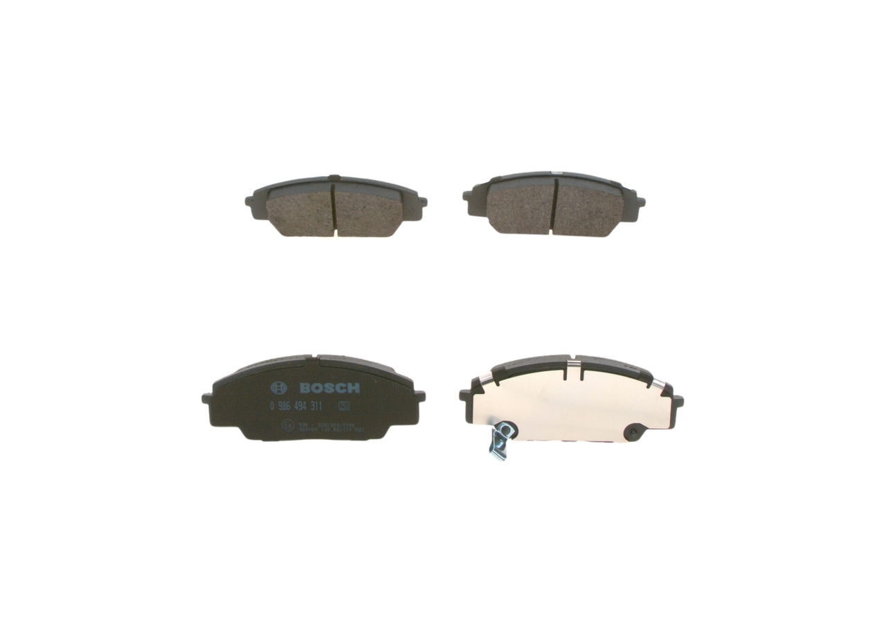 BOSCH 0 986 494 311 Bremsbelagsatz, Scheibenbremse
