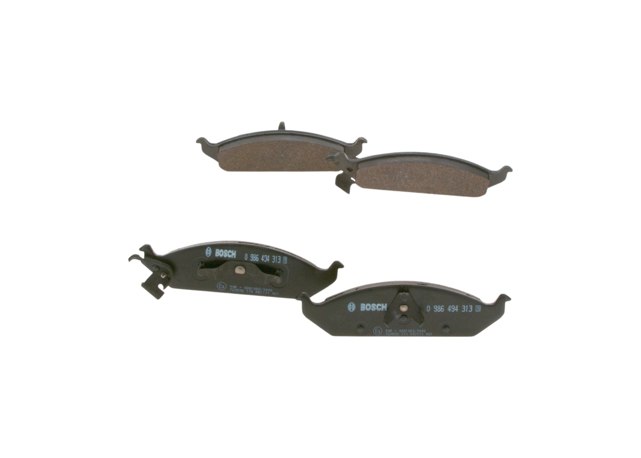 BOSCH 0 986 494 313 Bremsbelagsatz, Scheibenbremse