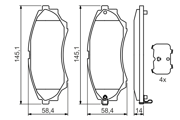 BOSCH 0 986 494 323 Kit...