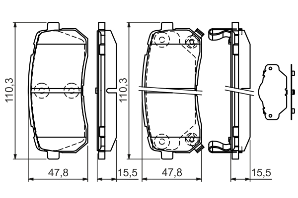 BOSCH 0 986 494 327 Kit...