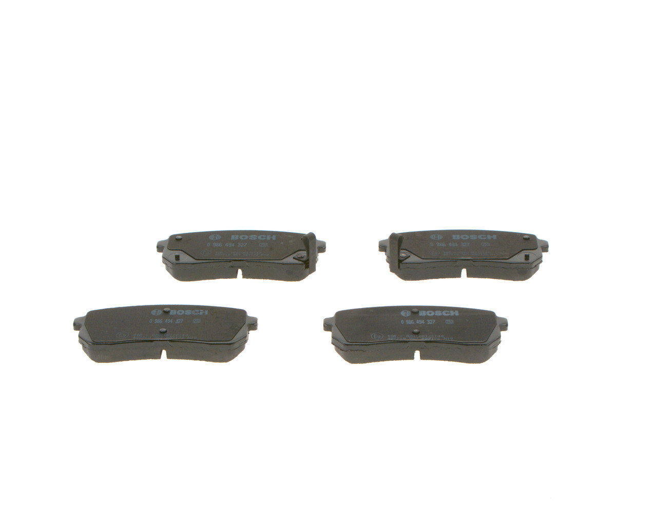 BOSCH 0 986 494 327 Bremsbelagsatz, Scheibenbremse
