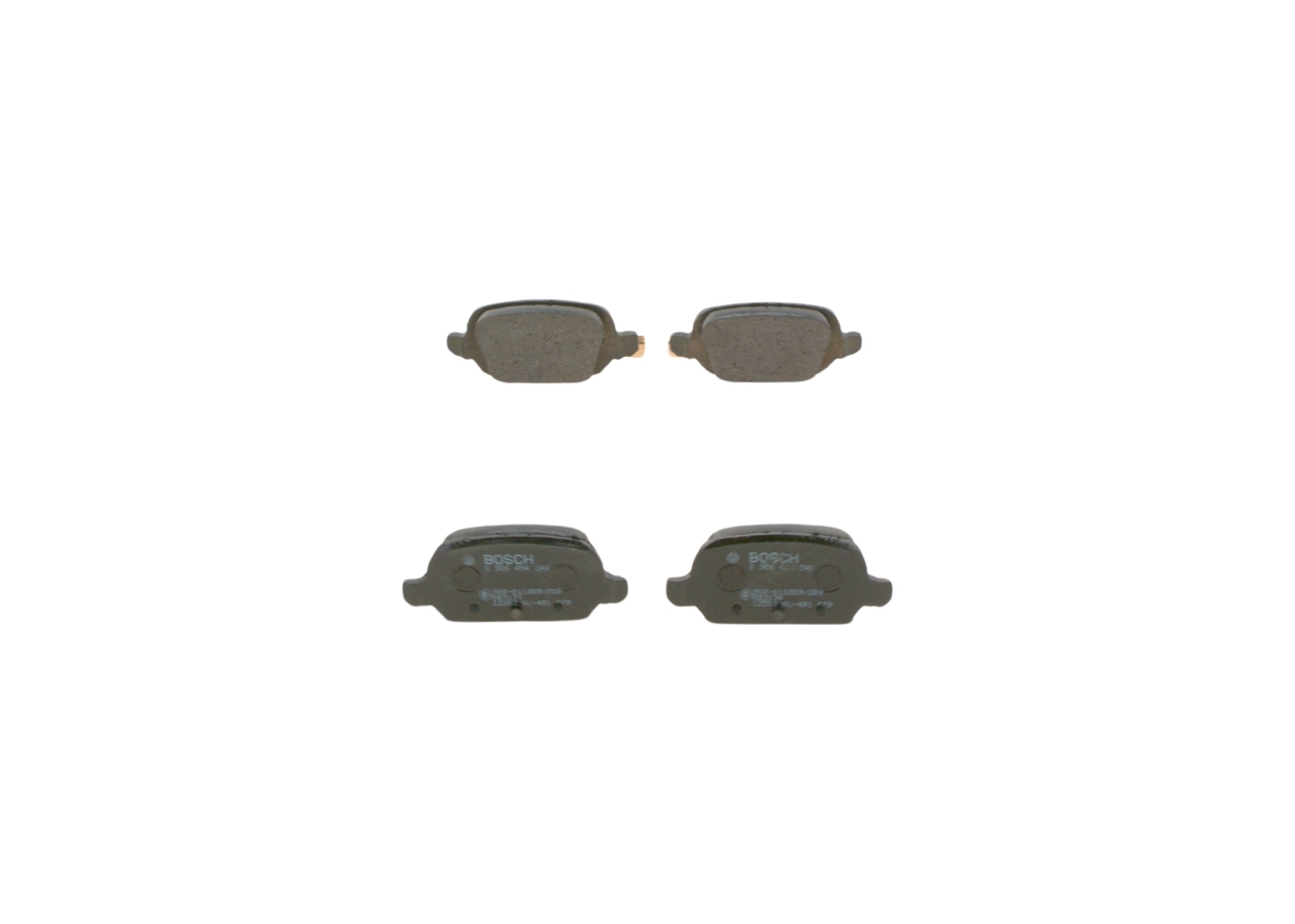 BOSCH 0 986 494 340 Bremsbelagsatz, Scheibenbremse