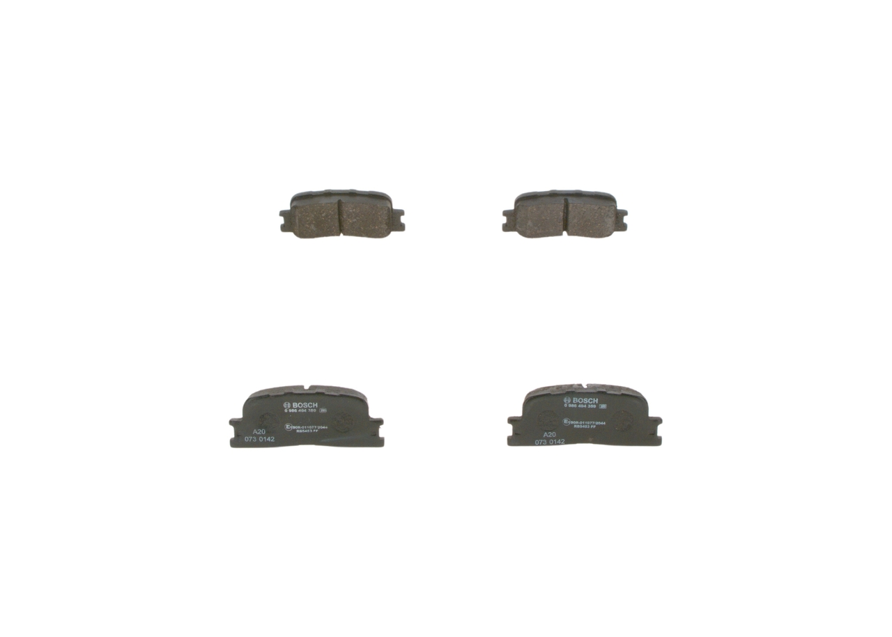 BOSCH 0 986 494 359 Bremsbelagsatz, Scheibenbremse