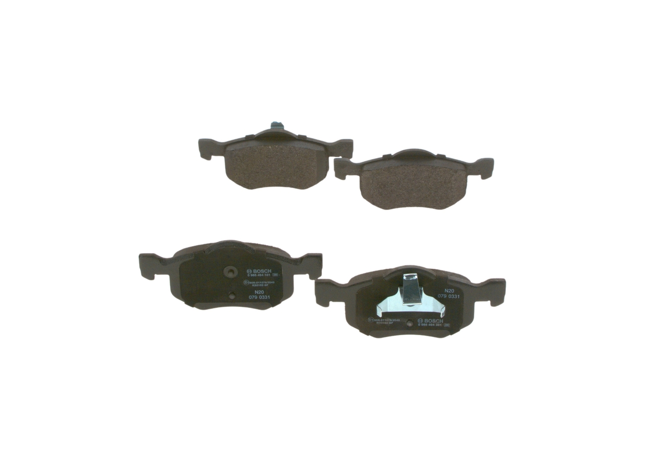 BOSCH 0 986 494 361 Bremsbelagsatz, Scheibenbremse